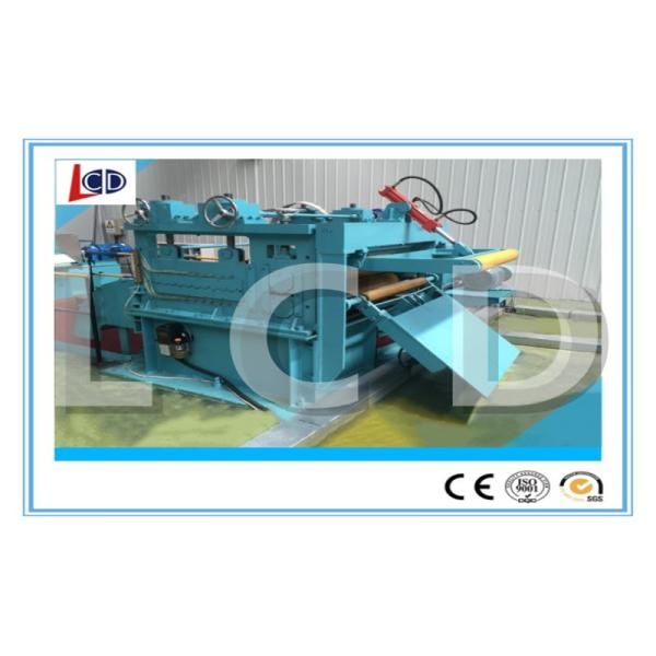 Professional Steel Coil Cutting Machine , Cut To Length Machine High Feeding Speed