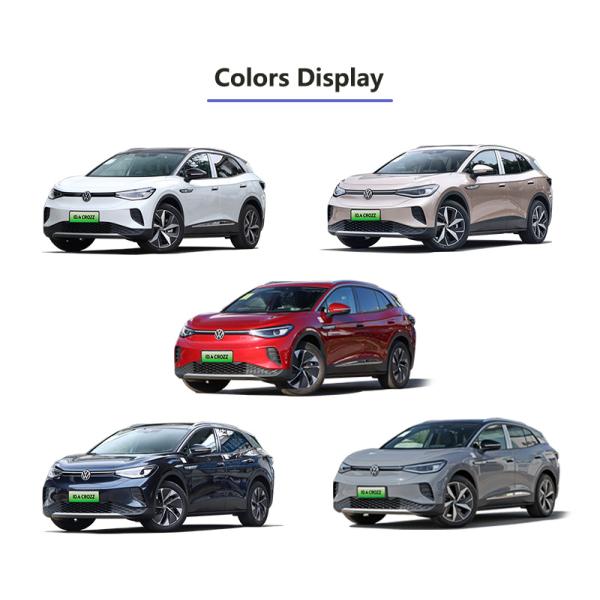 2023 2024 VW ID4 ID6 Crozz Pure Ev Car 600Km High Speed Electric Vehicle Maximum Speed 160 L*W*H mm 4891*1848*1679mm