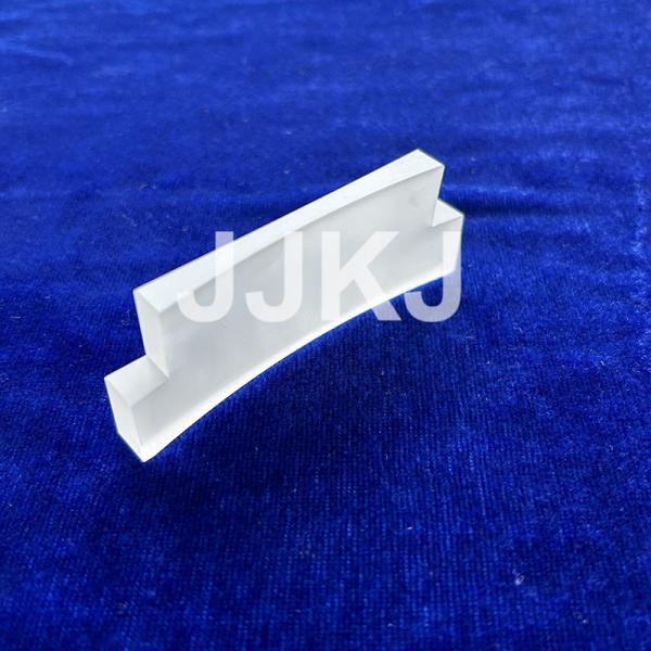 Quality Arc Shaped Optical Sapphire Single Crystal Fine Grind Sapphire Al2O3 wholesale