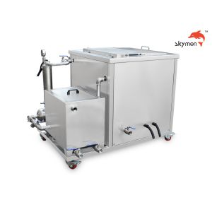 Semi-automatic Industrial Ultrasonic Cleaner with 360 Liter Tank Capacity 72pcs