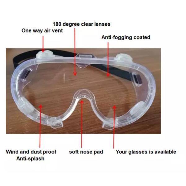 Quality Customized Eye Protection Goggles Rimless Windproof Adjustable Strap Design wholesale