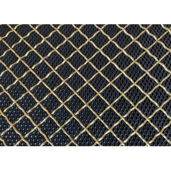 High Bright Decorative Brass Wire Mesh Roll Woven Wire Screen Cloth 1m-50m