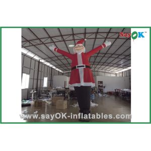 Dancing Air Puppets Santa Claus Advertising Inflatable Air Dancer For Christmas
