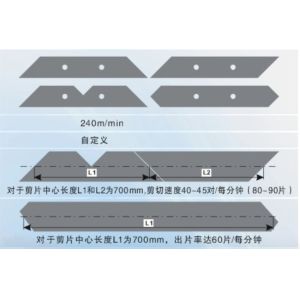SKJ-450 Silicon Cutting Line 0.35mm 450mm For Making Transformer Cores