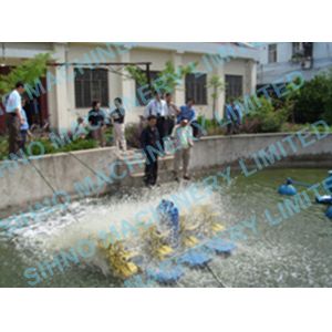 4 Impellers Paddle Wheel Aerator (4 Wheels) (YC1.5)Oxygen Enrich Equipment