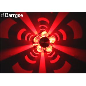 Flower Shape Indoor LED Wall Lights 1W 3W Single Color CE RoHS FCC Approved