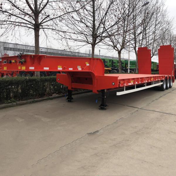 Quality Mechanical Suspension  45-100 Tons Semi Low Bed Trailer wholesale