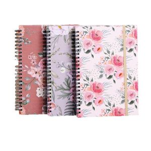 China Custom A5 Spiral Notebook with Thermal Binding Hard Cover and Loose-leaf for Business Office Meeting Record and School Journal on sale China Custom A5 Spiral Notebook with Thermal Binding Hard Cover and Loose-leaf for Business Office Meeting Record and School Journal on sale