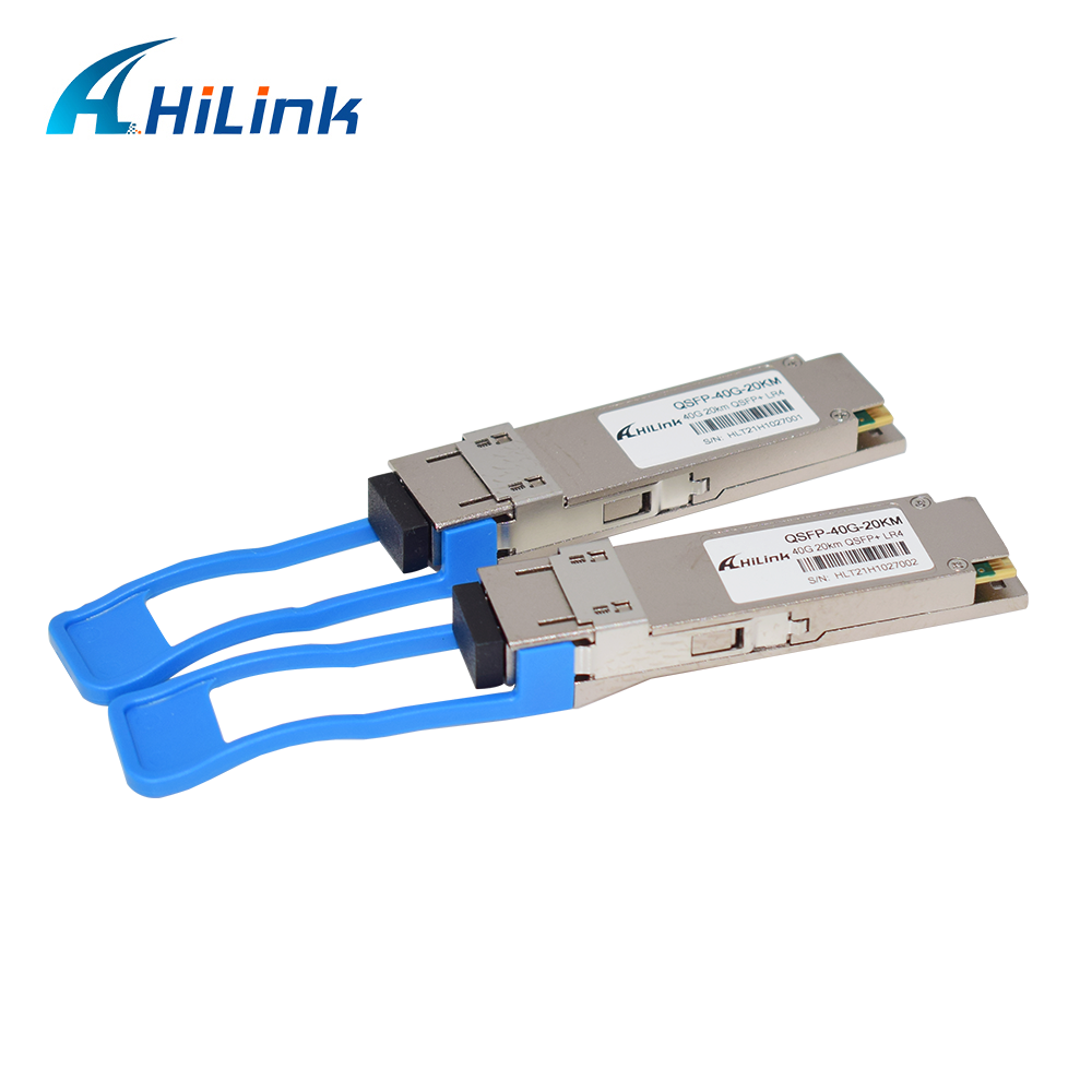 Cheap 40Gb/s 20km QSFP+ Optical Transceiver Hot Pluggable with Duplex LC Connector and DDM for 0°C to 70°C Operation for sale