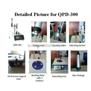 XYZ ROBOT accuracy LED Bulb Glue Dispensing Equipment with Automatic System