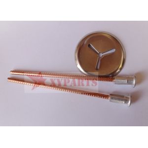 3mmx65mm CD Weld Bimetallic Insulation Pins With Aluminunm Base