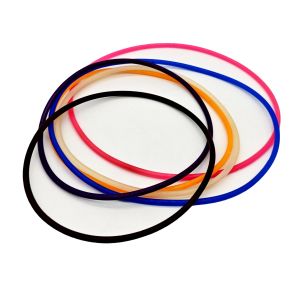 Various Industrial big and small orange blue black colorful silicone rubber o