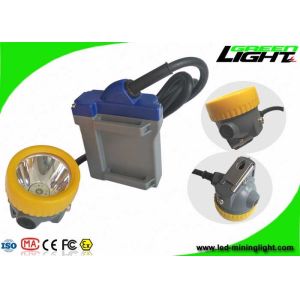 Coal Rechargeable Led Headlight 15000lux High Beam Corded Cap Lamp 6.6Ah Battery
