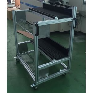 Fuji NXT Cart Double Layers Stainless Steel feeder storage cart