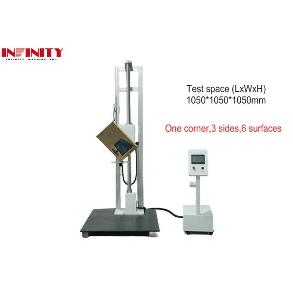 Quality 1050x1050x1050m Touch Screen Control Carton Drop Testing Equipment Package Test Drop Tester wholesale