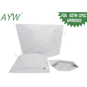 Weeds Marijuana Plastic Child Resistant Bags Smell Barrier With Lock Zipper