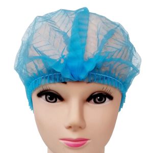 Blue 1000 Pcs / Ctn Disposable Head Cap