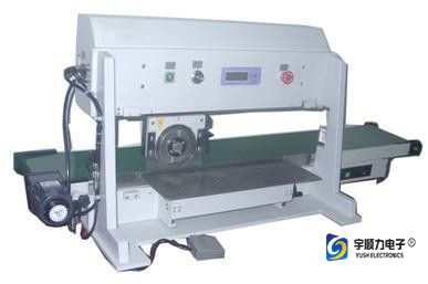 Cheap Automatic V-cut PCB Depanelizer Motorized Type with LCD Program Control for sale