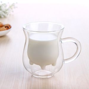 200ml Handmade Double Wall Borosilicate Glass Cup