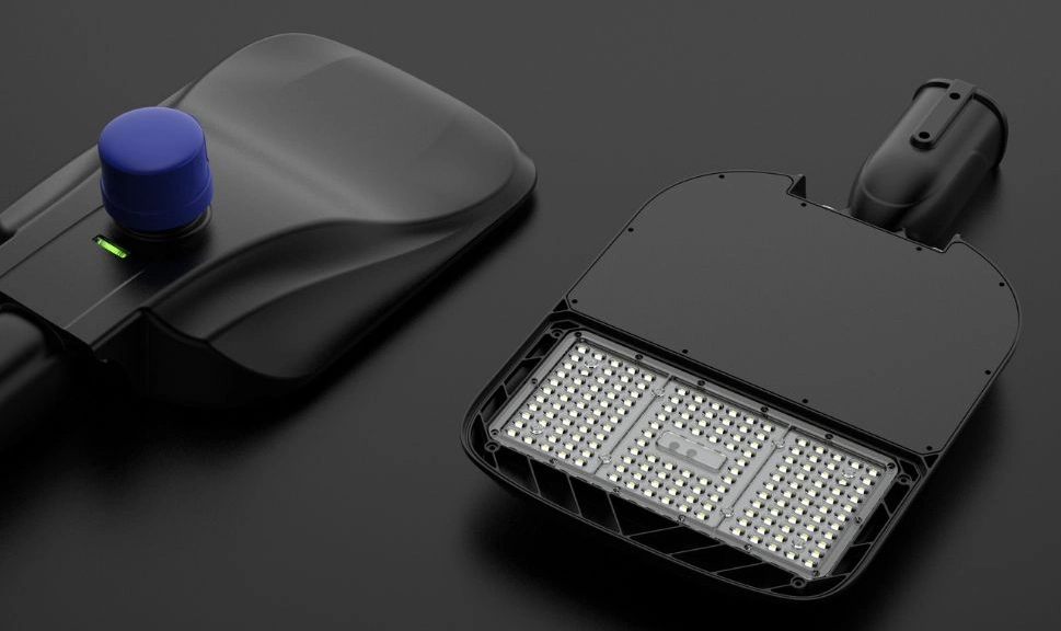 Waterproof SKD Weatherproof 30W 50W 150W 200W 300W Smart Control Photocell Surge Protection Dali Dimming LED High Way Lighting LED Parking Lot Street Light