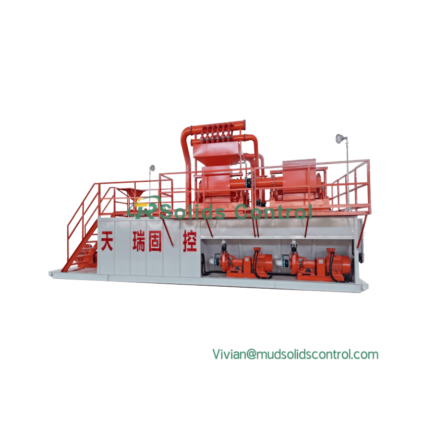 High-Performance Solids Control System HDD500GPM – Five-Stage Purification for