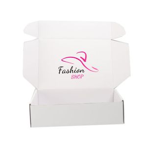 Custom Logo Matt Lamination White Craft Paper Folding Packaging Box