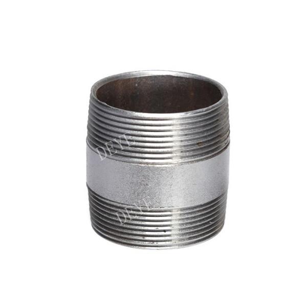Quality Hot Galvanized Steel TBE Barrel Nipple With DIN BSPT wholesale