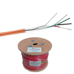Bare Copper Wire Fire Alarm Cable 1x2x2.5 Unshielded 2 Core for Fire Protection