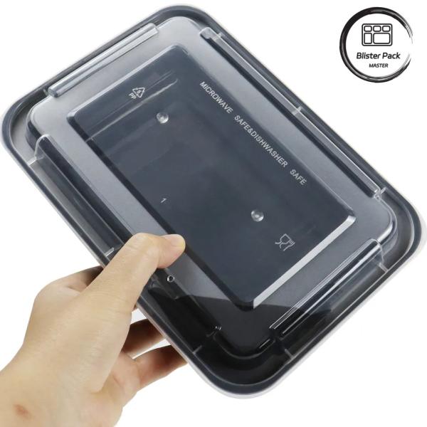 Quality Single Compartment Meal Prep Disposable Plastic Food Containers Microwave Safe Biodegradable wholesale