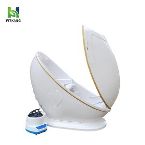 Cheap Huikang Ozone Hydrotherapy Spa Capsule Whitening Far Infrared Sauna with Bluetooth Music and PEMF Therapy for sale