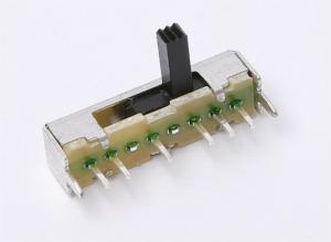 Cheap SK15D01 SPDT Type Slide Switch 5 Position 1 Pole With Smooth Slide Performance for sale