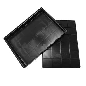 SMT Rack ESD Safe Plastic Boxes Square Odorless Tray PCB ESD Component Box