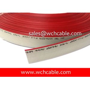 UL4478 XLPE Flat Ribbon Cable AWG26 AWG28 Crosslinked Polyethylene Irradiated