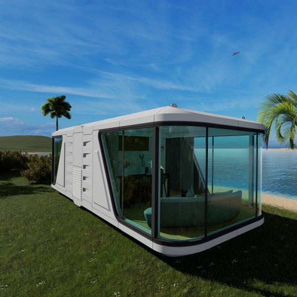 Eco Friendly Customized Prefab Capsule House Building Solution