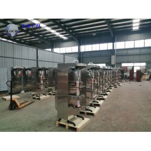 Automatic Milk Water Juice Bag Filing Machine 220V/50Hz Liquid Packing Machine