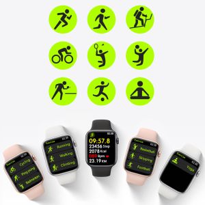 Multiple Touch Ip68 Waterproof Smart Watch Bluetooth Wireless Charging