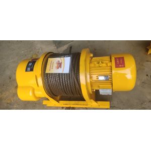China High Speed Electric Straight Winch 5 Ton For Crane on sale