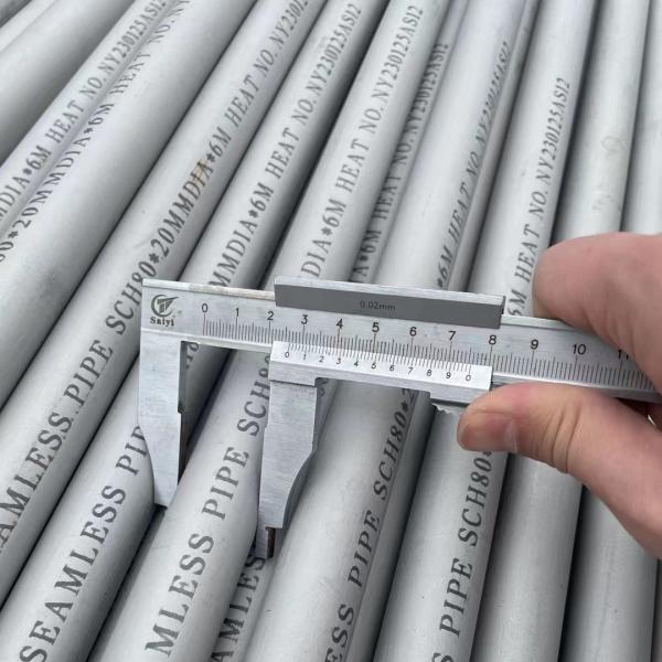 Hot Rolled Duplex 2205 / 1.4462 Stainless Steel Pipe For Chemical Seamless DN400