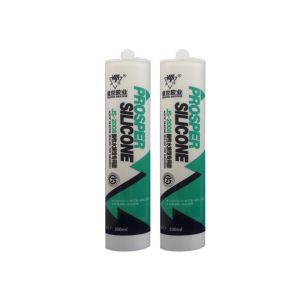 Cartridge Pack Clear Aquarium Silicone Sealant , 280ml Aquarium Adhesive Sealant