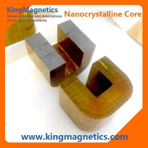 wind frequency high 100KHz inductance nanocrystalline ring core with plastic