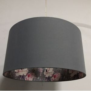 Inner Digital Print Lampshades Fabric Outer For Pendant Shade