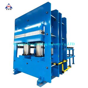 Car Mat Conveyor Belt Plate Vulcanizing Press Rubber Compression Molding Machine