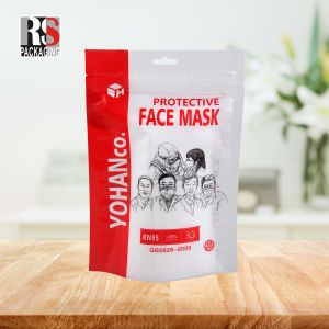 Resealable Laminated Poly Bag Smell Proof 3 Side Seal Bag For Patch Packaging