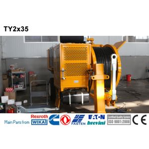 Transmission Line Stringing Equipment Hydraulic Laying Tensioner