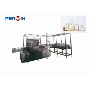Animal Serum Liquid Aseptic Filling Line 60ml Range With FFU Or HEPA
