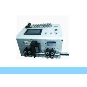 Automatic 4000bars/H Wire Stripping Cutting Machine Four Wheel Drive