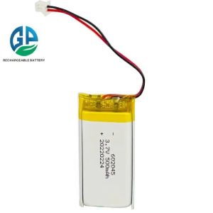 602050 3.7v 250mah Li Ion Polymer Battery Pack