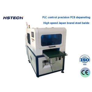 Cheap High Speed Pcb Separator Machine Automatic Moving Blade Type Connect Full Automatic V-Cut Separating HS-F350 for sale