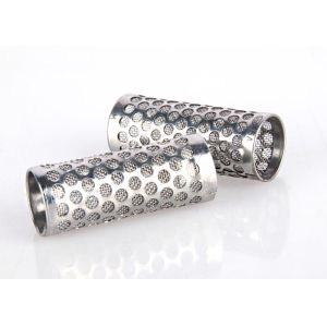 Customized Electrolytic Polishing Perforated Metal Pipe with Single or Double