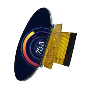 480*480 Pixels Round TFT Display 2.76 Inch 450nits Sunlight Readable LCD